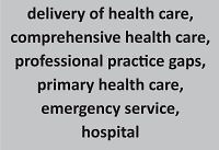 Assessment of the health care system functioning in Poland
in light of the analysis of the indicators of the hospital
emergency department (ED) and primary health care (PHC)
– proposals for systemic solutions