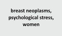 Perceived stress and its socio-demographic predictors
in Iranian women receiving treatment for breast cancer